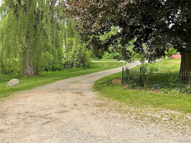 3615 N Mill Rd, Dryden, MI 48428 - view of dirt / gravel road