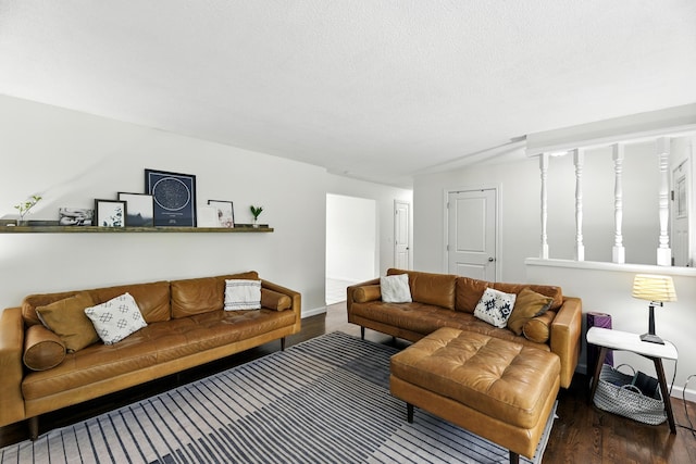 1548 Old Hickory Ln, Saint Joseph, MI 49085 - living room featuring wood finished floors and baseboards
