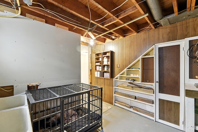 1548 Old Hickory Ln, Saint Joseph, MI 49085 - view of unfinished basement