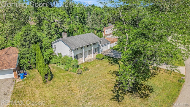 1925 Dawn Ridge Rd, Commerce Twp, MI 48390 - aerial view of property and surrounding area