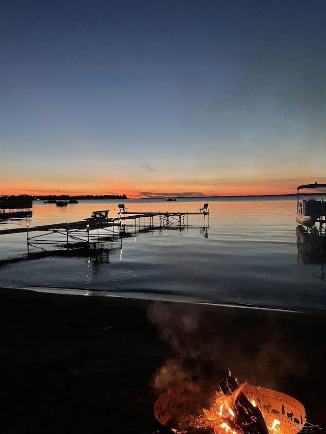 578 W Houghton Lake Dr, Prudenville, MI 48651 - dock featuring a water view