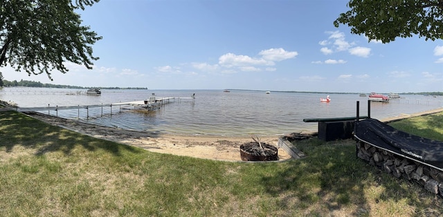 578 W Houghton Lake Dr, Prudenville, MI 48651 - dock area with a water view