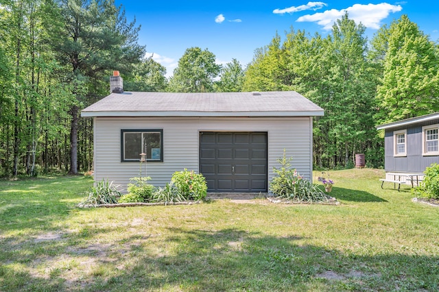 283 W 16th St, Baldwin, MI 49304 - view of garage