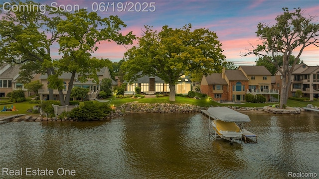 2505 Cedar Key Dr, Lake Orion, MI 48360 - water view