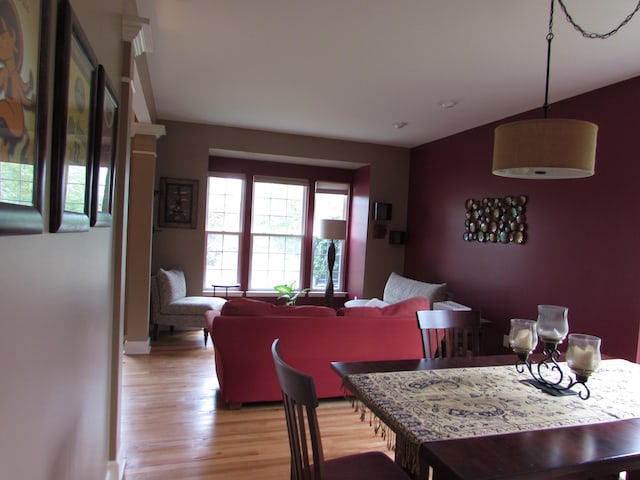 1995 Frances Way, Ypsilanti, MI 48198 - dining room featuring light wood finished floors and baseboards