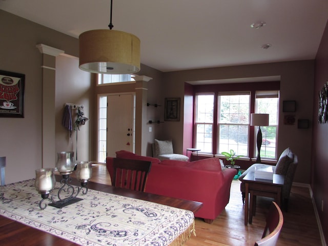 1995 Frances Way, Ypsilanti, MI 48198 - dining space with light wood-style floors