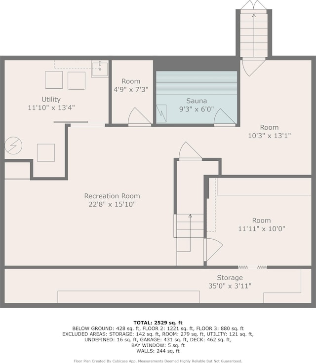 3125 Fawn Ln, Jackson, MI 49201 - view of home floor plan