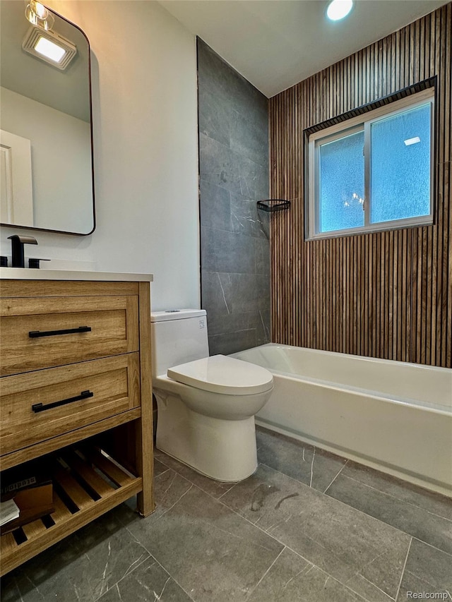 297 W Yale Ave, Pontiac, MI 48340 - bathroom featuring vanity and shower / bathtub combination