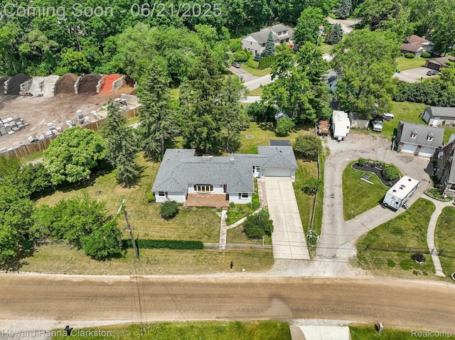 5766 Corunna Ave, Clarkston, MI 48346 - aerial overview of property's location