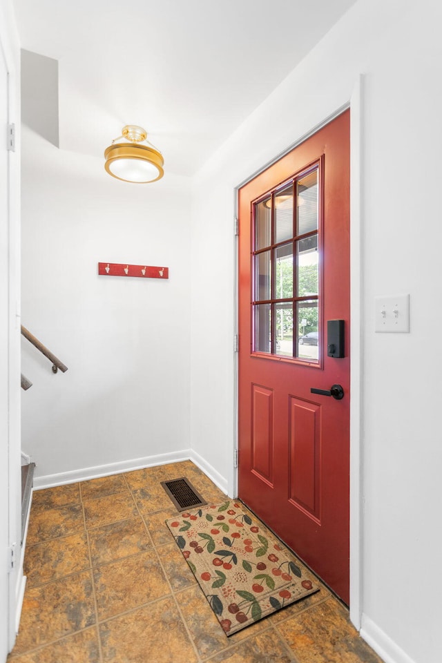 317 Cherry St, South Haven, MI 49090 - foyer with baseboards