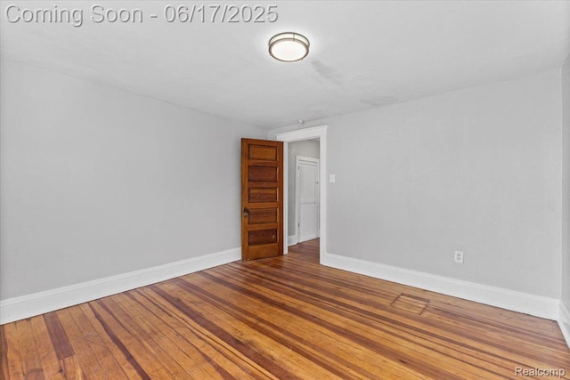 3920 Clark St, Canton, MI 48184 - empty room featuring baseboards and wood finished floors