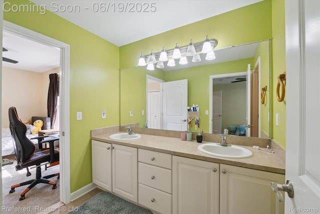 51159 Luke Ln, Novi, MI 48374 - bathroom with double vanity