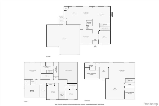 966 Wynstone Cir N, Oakland, MI 48363 - view of home floor plan