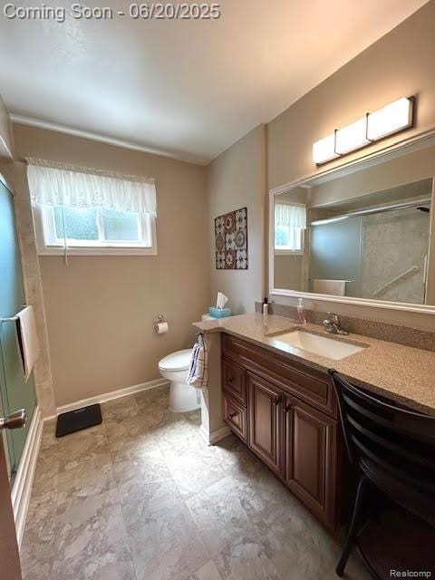 30821 Longfellow Ave, Madison Heights, MI 48071 - full bathroom with vanity and a shower stall