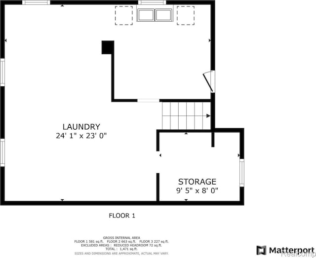 20115 Pelkey St, Detroit, MI 48205 - view of room layout