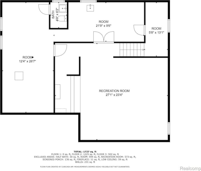 807 Barrington Rd, Grosse Pointe Park, MI 48230 - view of home floor plan