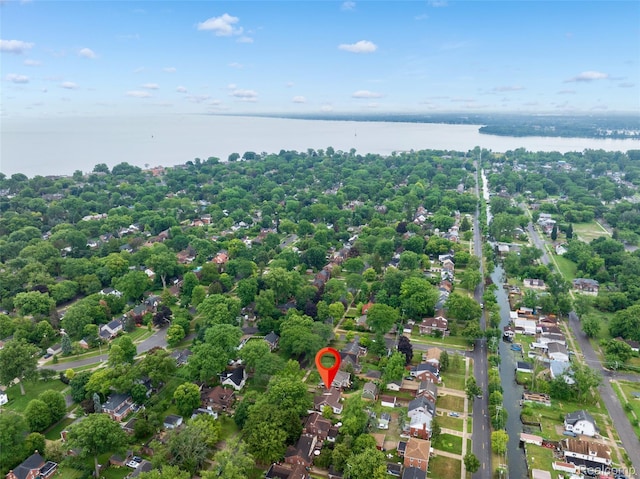 807 Barrington Rd, Grosse Pointe Park, MI 48230 - aerial view of a nearby body of water