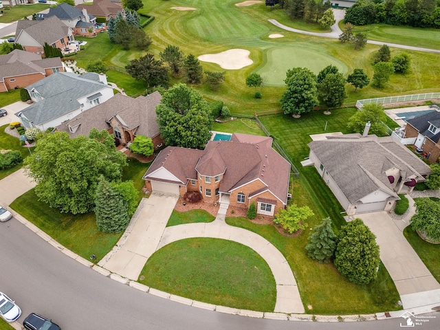 831 Saint James Park Ave, Monroe, MI 48161 - aerial perspective of suburban area featuring a golf club