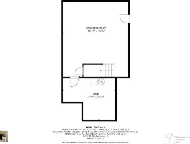 831 Saint James Park Ave, Monroe, MI 48161 - view of room layout