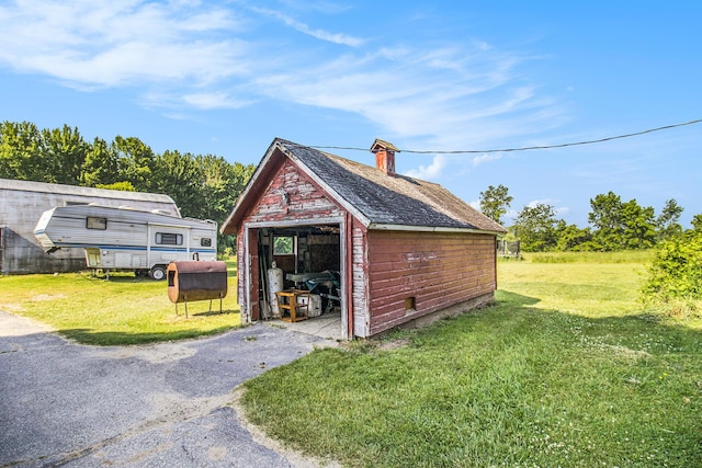 3833 S Baldwin Ave, Fremont, MI 49412 - view of detached garage