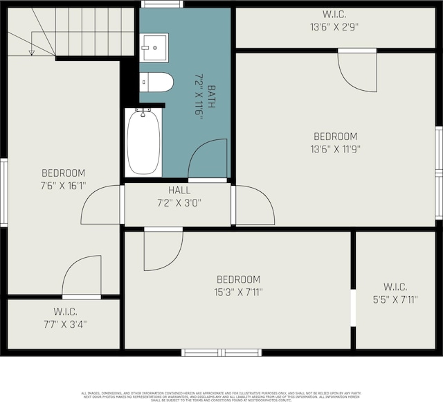 3833 S Baldwin Ave, Fremont, MI 49412 - view of floor plan / room layout
