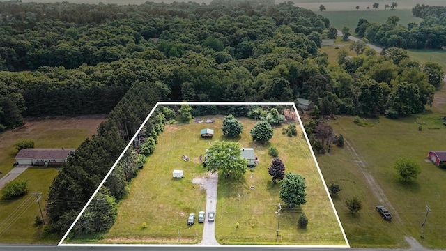 1602 Mccann Rd, Hastings, MI 49058 - aerial view of property's location featuring property parcel outlined