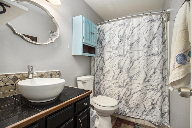 1602 Mccann Rd, Hastings, MI 49058 - bathroom with vanity and a shower with curtain