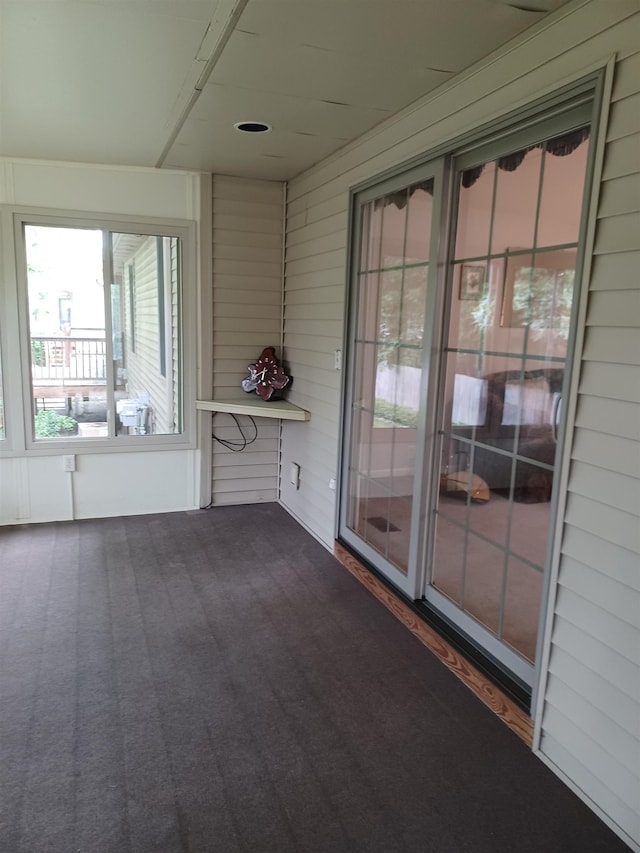 3144 Amsterdam Dr, Clio, MI 48420 - view of unfurnished sunroom