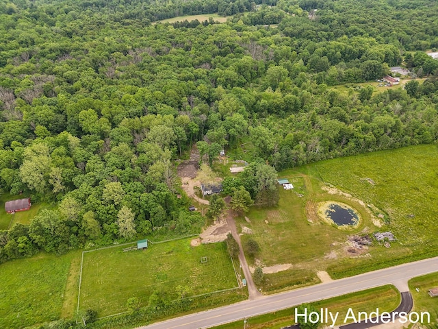 37137 30th St, Paw Paw, MI 49079 - drone / aerial view of a forest