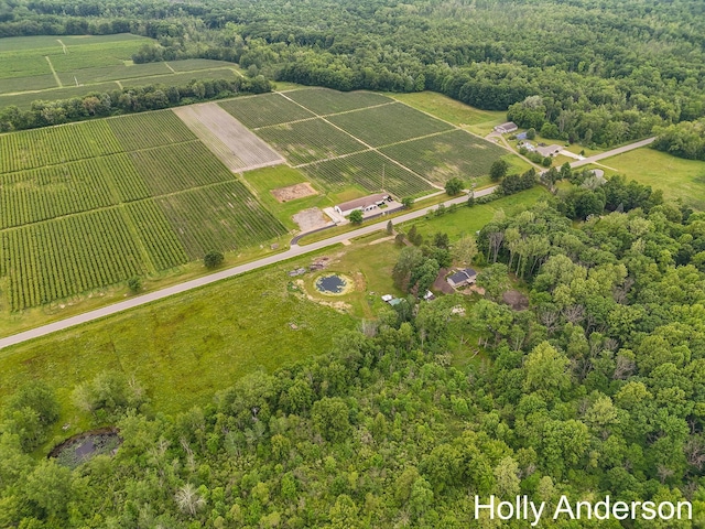 37137 30th St, Paw Paw, MI 49079 - overview of rural landscape featuring extensive farmland