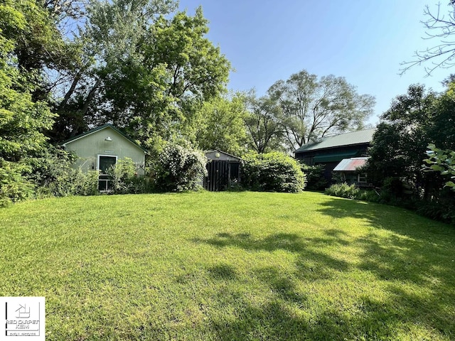 7379 N Irish Rd, Otisville, MI 48463 - view of green lawn