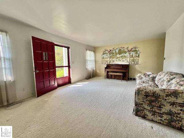 7379 N Irish Rd, Otisville, MI 48463 - living area featuring carpet flooring