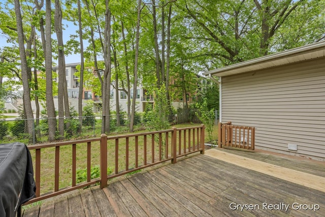 431 Homecrest Ave, Kalamazoo, MI 49001 - deck with grilling area