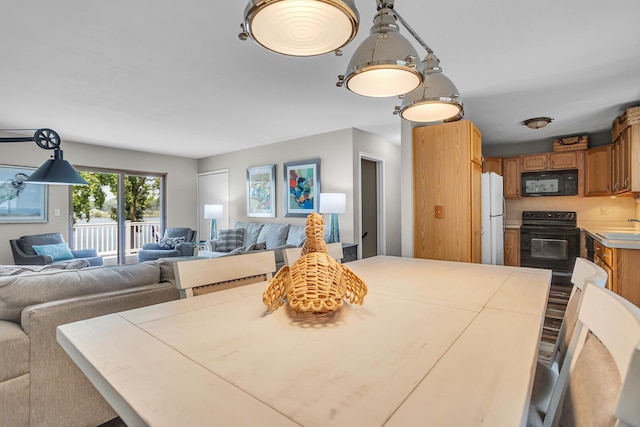 11786 E Sauk Trl, Jerome, MI 49249 - view of dining area