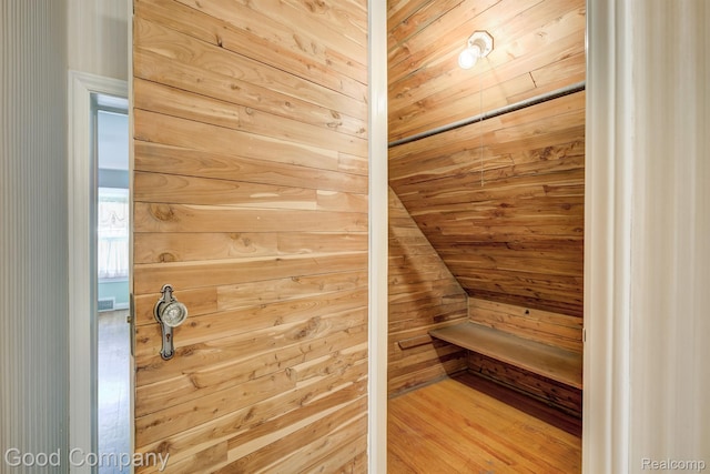 20 Oxford Blvd, Pleasant Ridge, MI 48069 - relaxing sauna / steam room with wood walls and wood finished floors