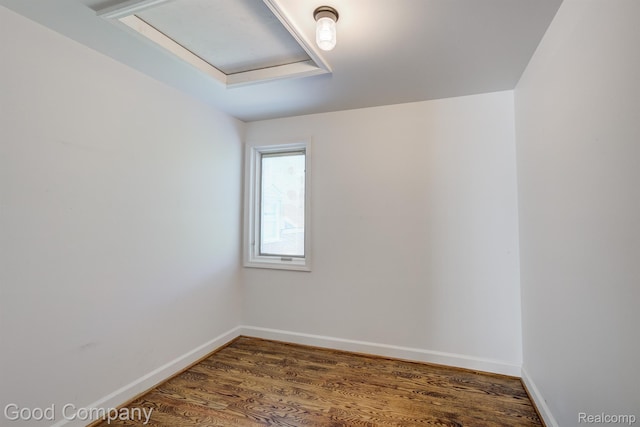 20 Oxford Blvd, Pleasant Ridge, MI 48069 - unfurnished room with wood finished floors and attic access