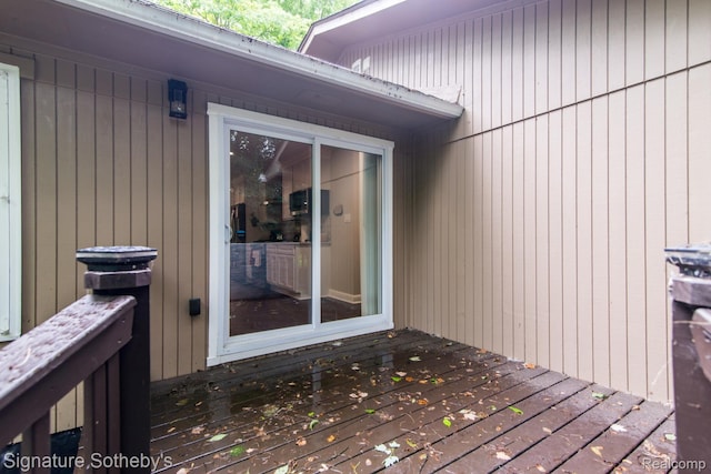 23415 Beech Rd, Southfield, MI 48033 - view of deck