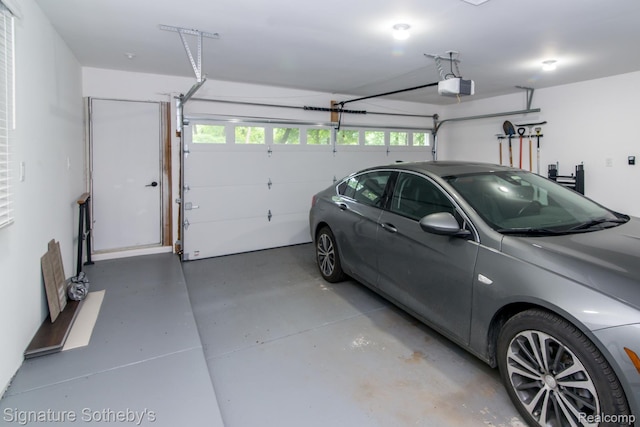 23415 Beech Rd, Southfield, MI 48033 - garage with a garage door opener