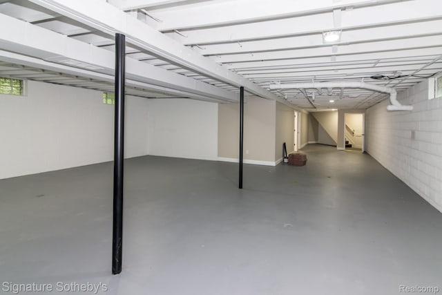 23415 Beech Rd, Southfield, MI 48033 - view of basement
