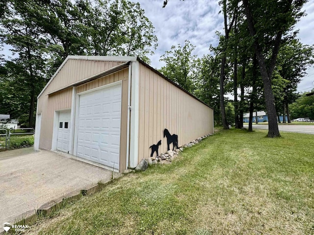 449 Noric Dr, Roscommon, MI 48653 - view of detached garage