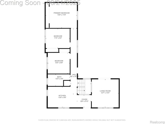 8311 Gulley St, Taylor, MI 48180 - view of property floor plan