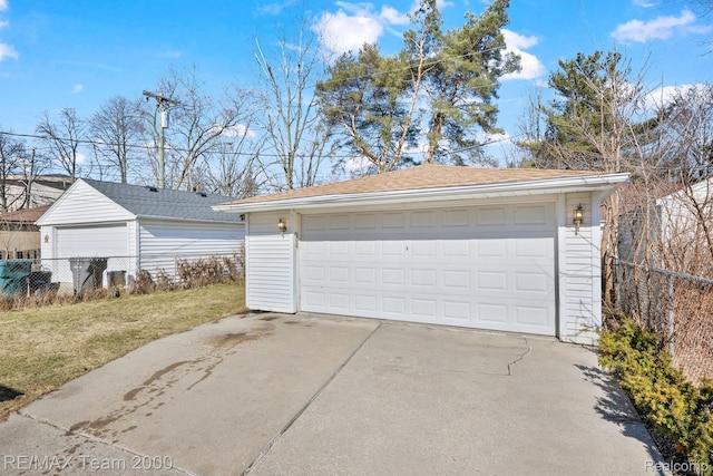 22902 Olmstead St, Dearborn, MI 48124 - view of detached garage