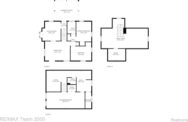 22902 Olmstead St, Dearborn, MI 48124 - view of home floor plan