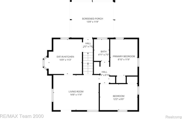 22902 Olmstead St, Dearborn, MI 48124 - view of home floor plan