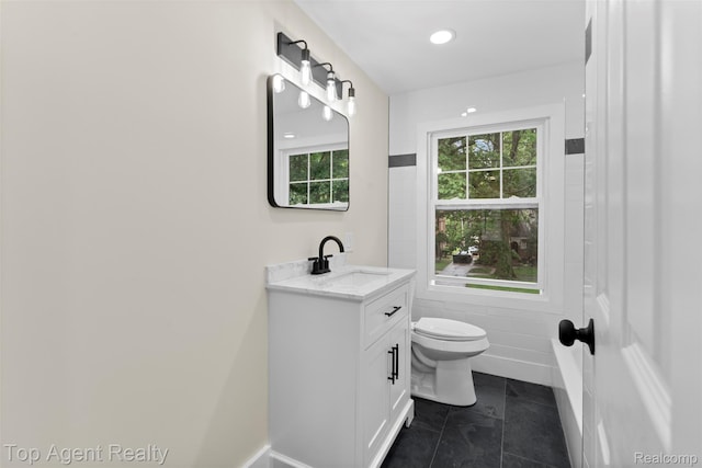 14638 Greenview Rd, Detroit, MI 48223 - bathroom featuring vanity and recessed lighting