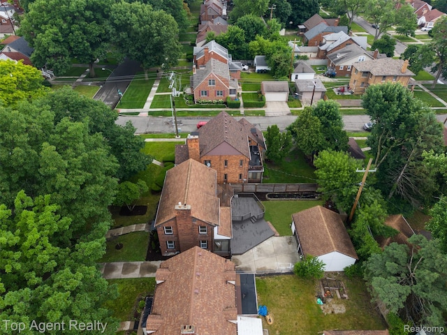 14638 Greenview Rd, Detroit, MI 48223 - aerial view of residential area
