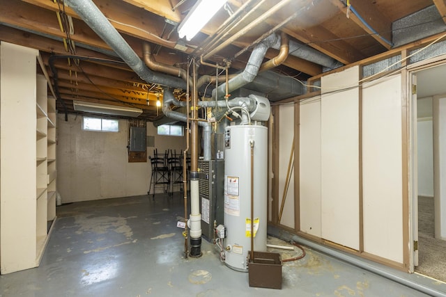 531 Gettysburg Dr, Niles, MI 49120 - below grade area with water heater and electric panel