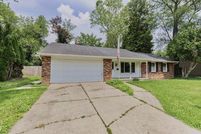 531 Gettysburg Dr, Niles, MI 49120 - single story home with brick siding, driveway, and an attached garage