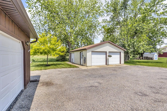 8856 Kingsley Dr, Onsted, MI 49265 - view of detached garage