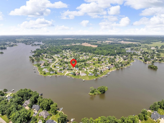 8856 Kingsley Dr, Onsted, MI 49265 - drone / aerial view of a nearby body of water